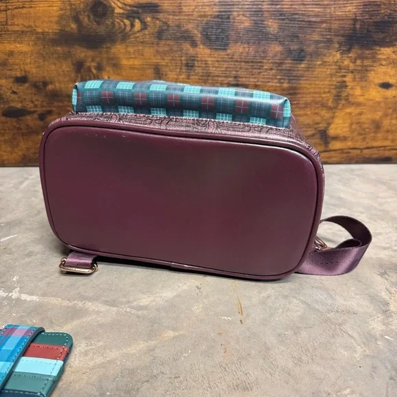 Danielle Nicole Purple and Teal Backpack - Picture 6 of 10